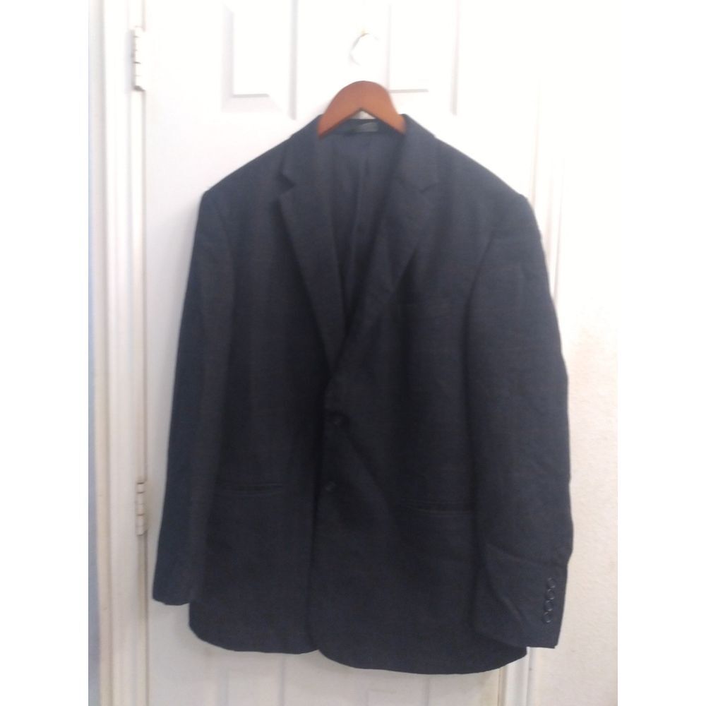 Classic Black Blazer Single Breasted Jacket Business Professional Formal Wear